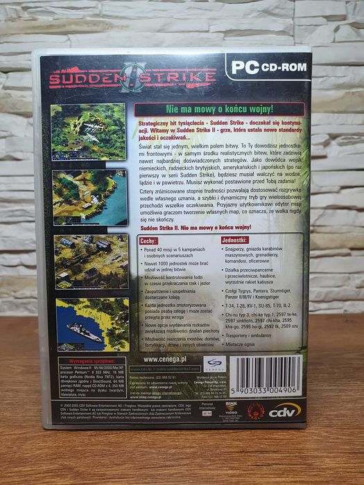 SUDDEN STRIKE II 2 - polskie wydanie premierowe PL [PC]