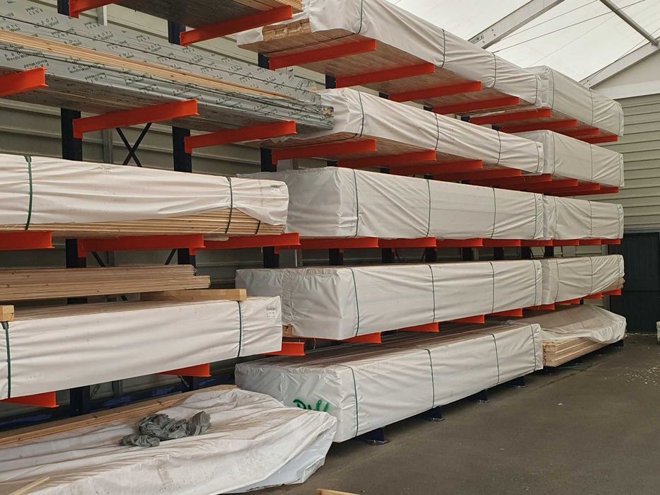 Okrąglak belka dachowa palisada fi 10cm i 12cm.