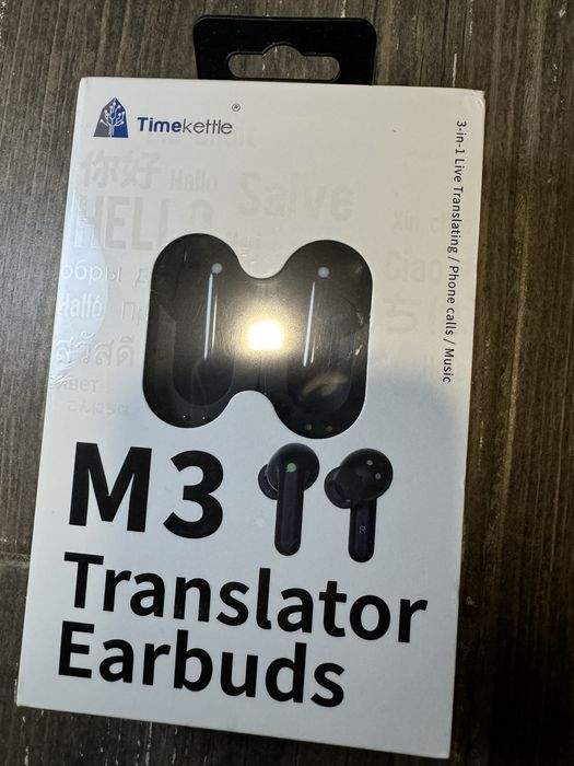 TimeKette M3 Translator Earbuds нові