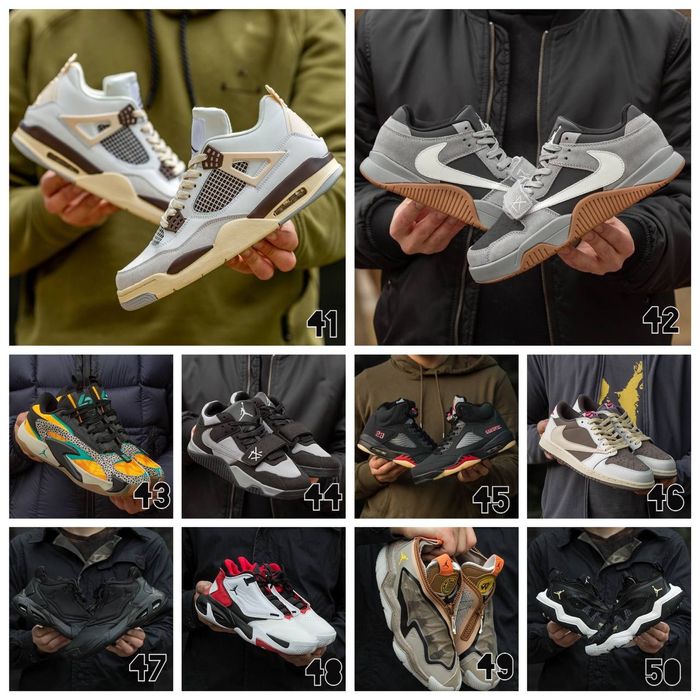 УСІ МОДЕЛІ ‼️ Nike Air Jordan Retro / Luka / Off White/T.Scott/Why Not