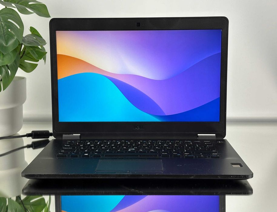 Biznesowy Laptop Dell Latitude E7470 14"  Core i5 8GB W11PRO czarny