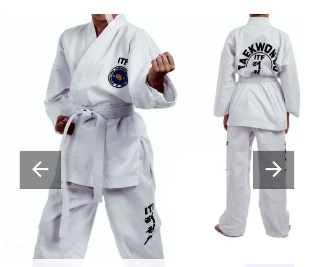 Добок  кімоно для таеквондо ITF 155 захист повний