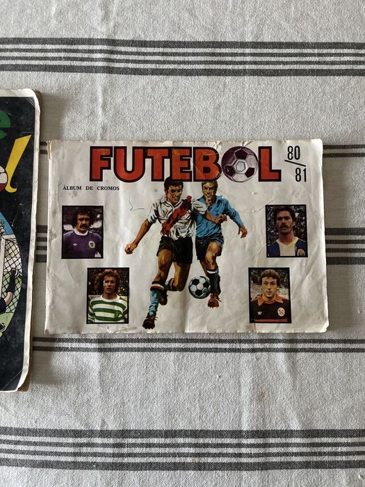 Cadernetas 80/81 Cromos Antigas