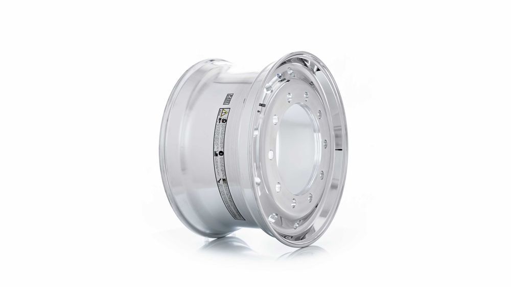 Kuta felga aluminiowa POMLEAD - 22,5x11,75 ET120- polerowana na lustro