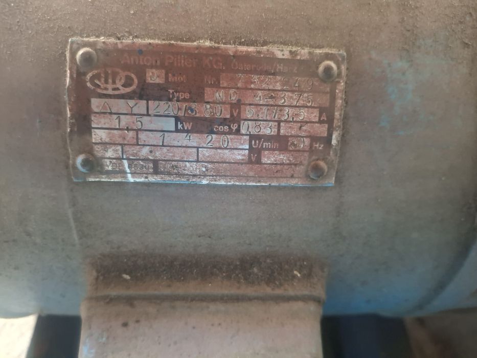 Kompresor + silnik do dużej butli