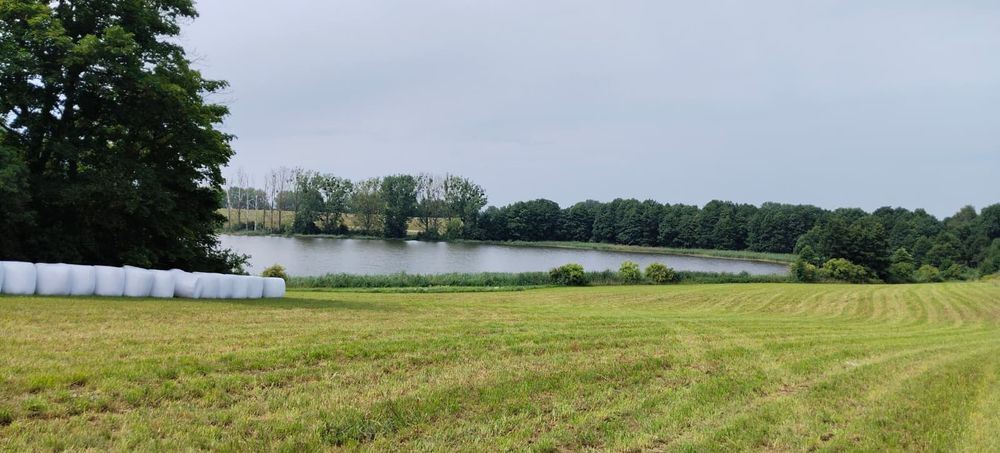 Działka nad jeziorem