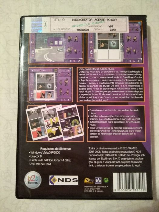 Agente Hugo - Cria a tua própria Banda Desenhada