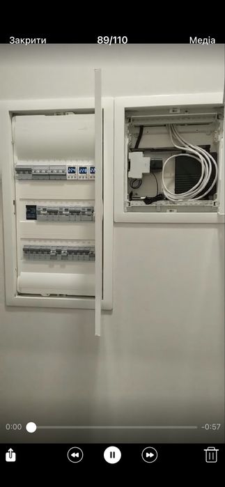 Електро монтаж будинків квартир ново будов