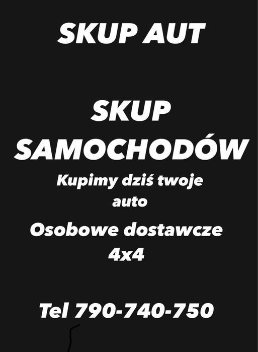 SKUP AUT. OPOLE OKOLICE. Do 100tys. Skup samochodów. Auto skup
