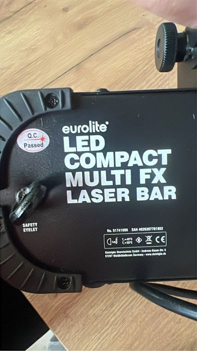 EUROLITE LED Compact Multi FX Laser Bar — stan bardzo dobry