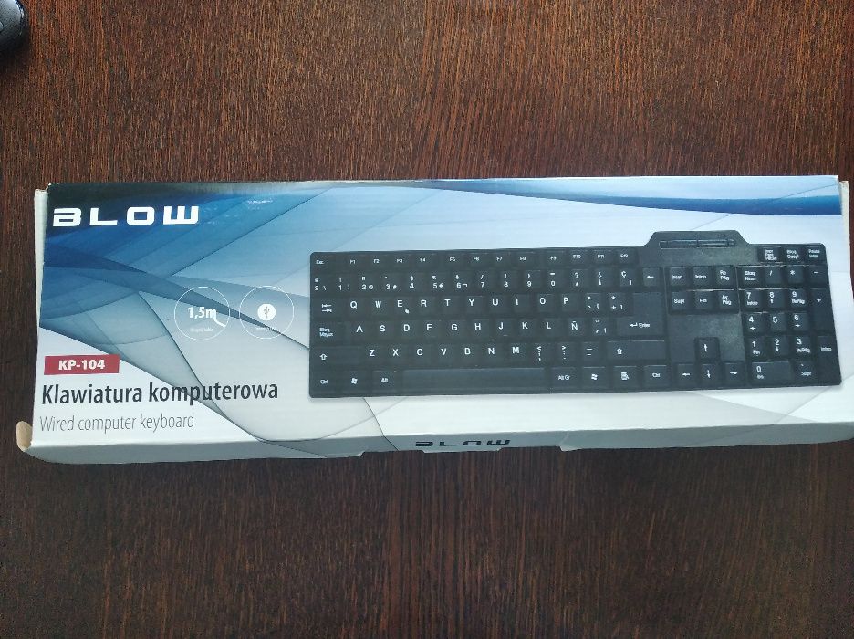 Klawiatura komputerowa + numeryczna Nowa
