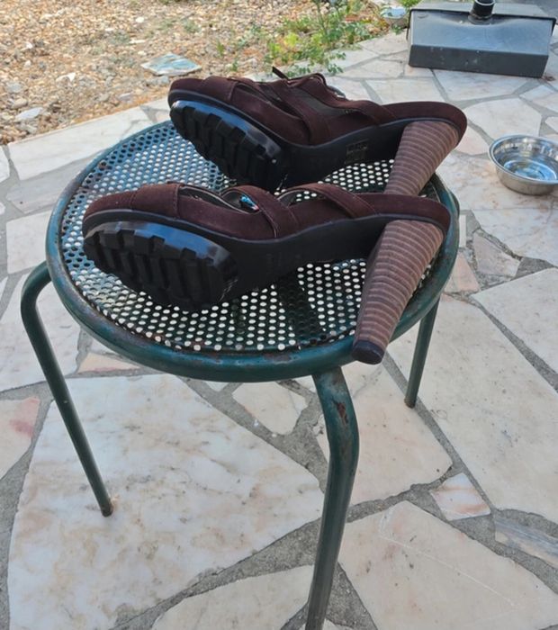 Sandalias da salto alto