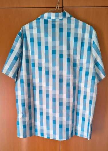 Camisa de Popelina Xadres Regular Fit - Lacoste