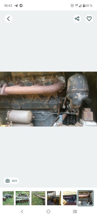 Продам трактор  К701 в рабочем состоянии вместе с агрегатами