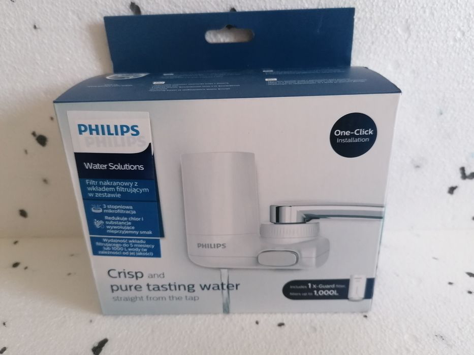 Filtr nakranowy Philips, nowy + dodatkowy filtr gratis
