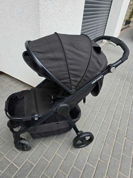 Wózek dziecięcy Recaro Citylife czarny + folia pokrowiec