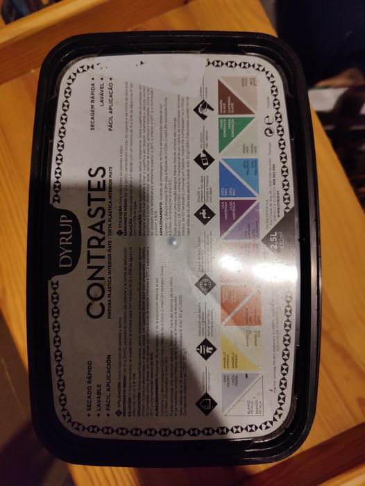 Tinta dyrup contrastes 2,5 l