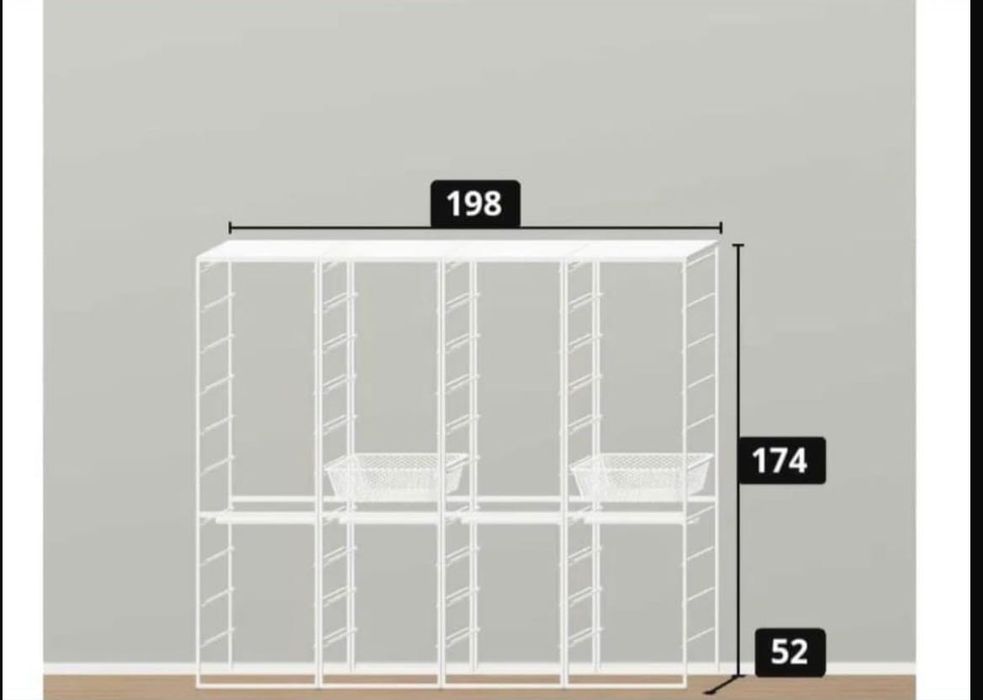 Roupeiro IKEA Boaxel