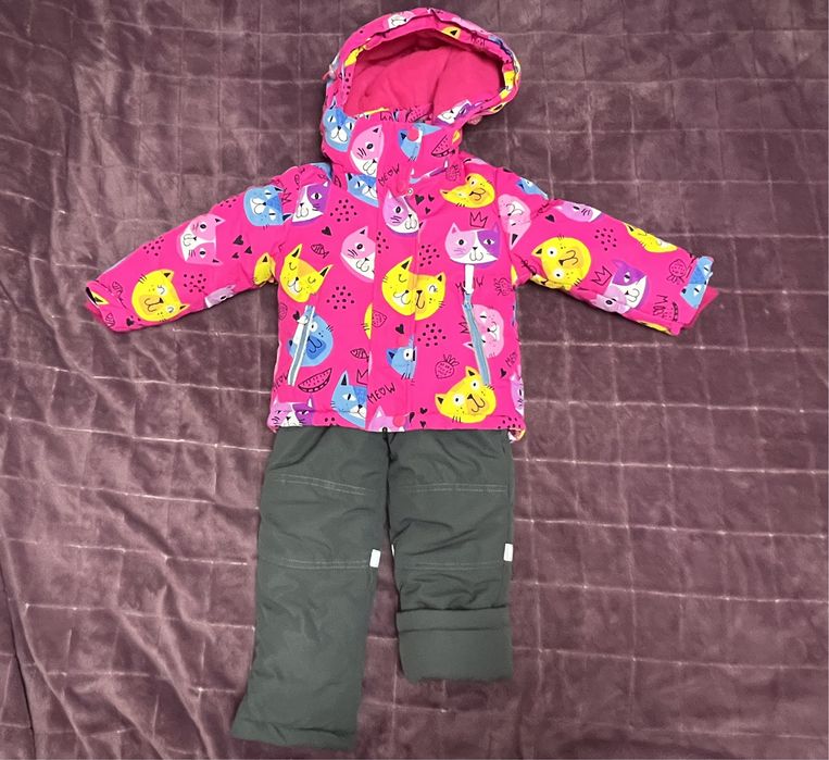 Зимовий комбінезон для дівчинки 86р