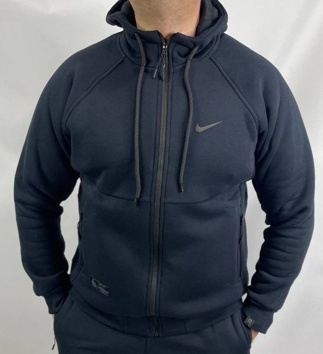 Мужской спортивный костюм Nike зимний на флисе