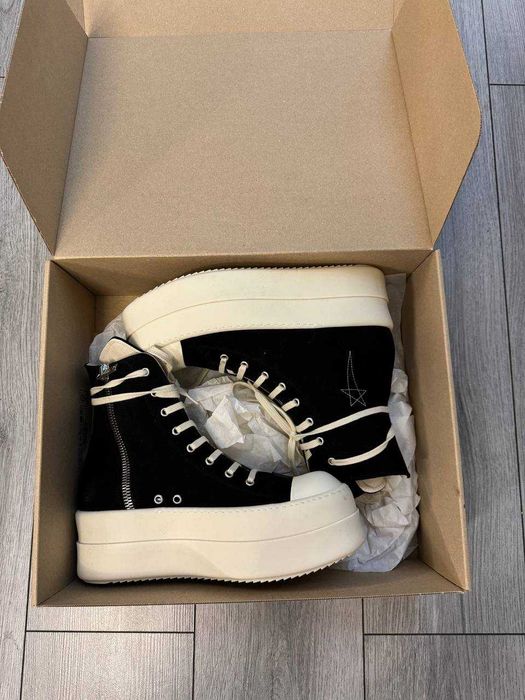 Оригинал Rick Owens DRKSHDW Double Bumper Sneaks 42 - 43
