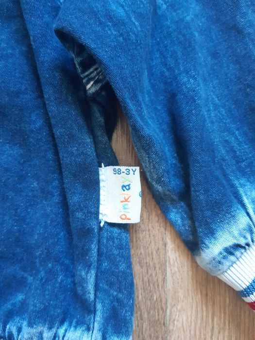 Kurtka dziecięca jeans rozm. 98 nowa