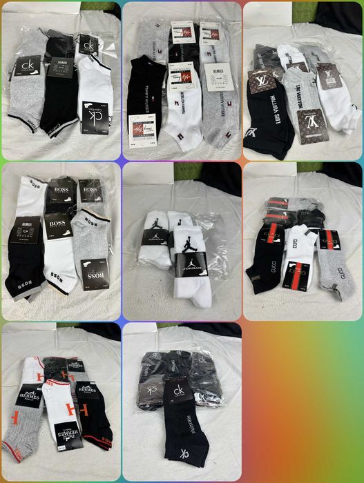 Skarpetki meskie tommy premium lv paczka nowość boss premium