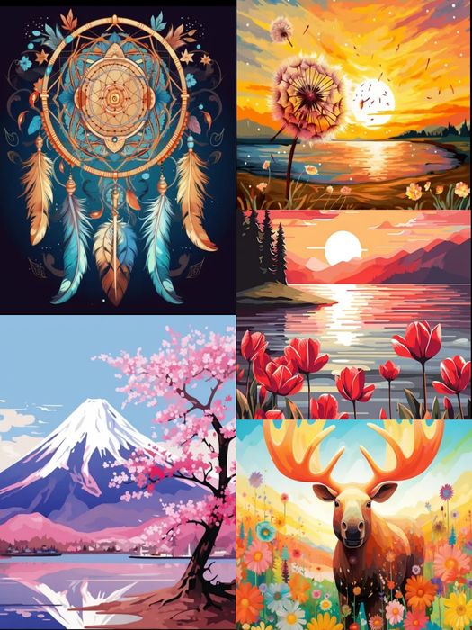 Алмазная мозаика вышивка картина мозаїка діамантова вишивка.