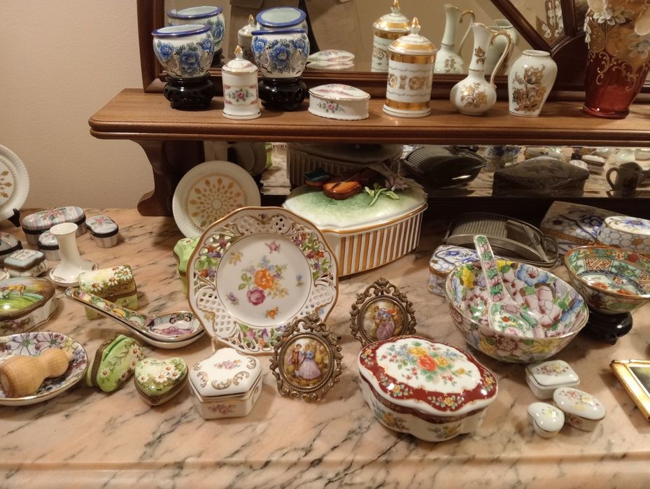 Peças decorativas variadas