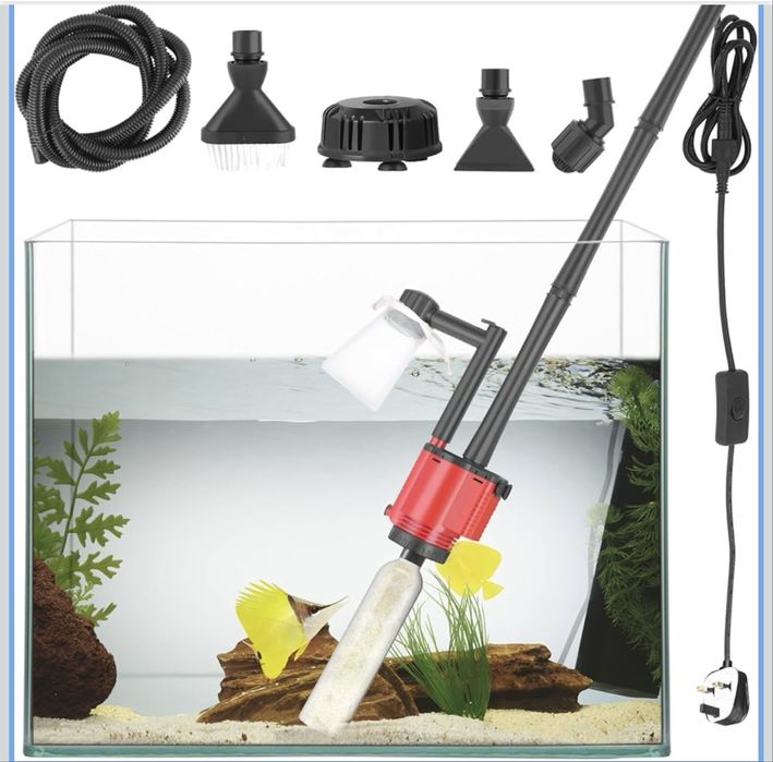 Очисник для акваріума, 6 в 1 багатофункціональний