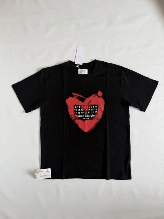 футболка Maison Margiela mm6 black hearts Balenciaga vetements protocol index
