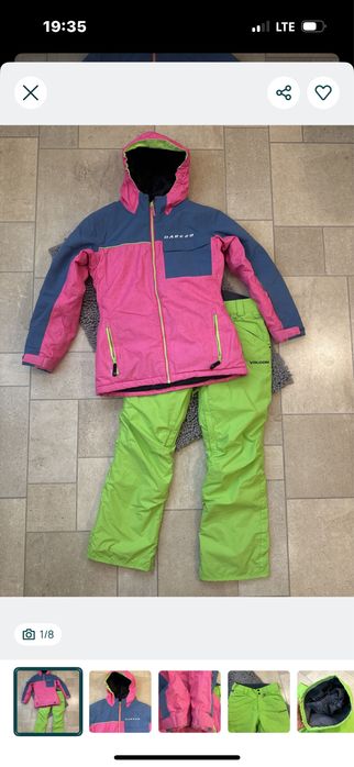 Зимовий лижний костюм  зимний лижний костюм Франція 12 років 152 см