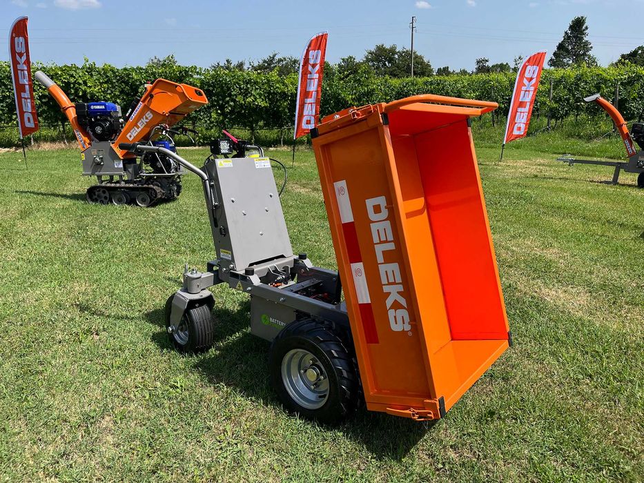 Mini Dumper elétrico 1000W - XE500F - caixa basculante manual 500kg