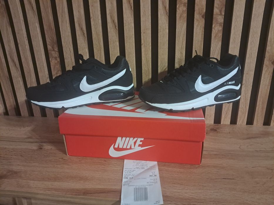 Buty sportowe nike air max command czarne  40.5 26cm