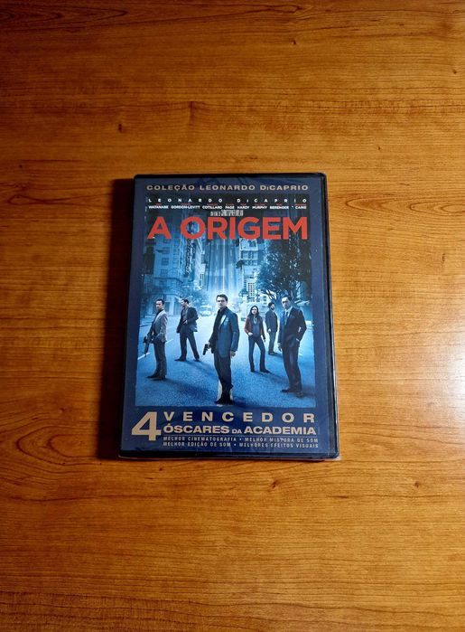 A ORIGEM (Christopher Nolan) Leonardo DiCaprio/Ellen Page NOVO/SELADO