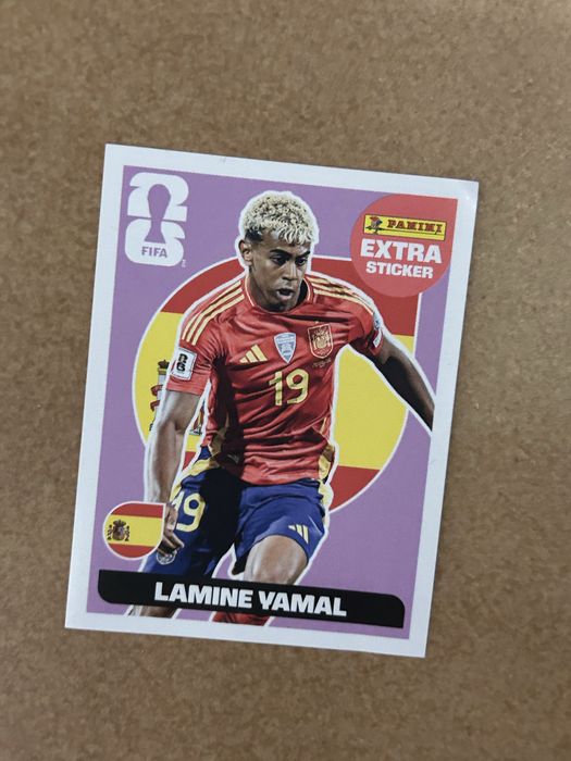Lamine Yamal "Extra Sticker" World cup 2026