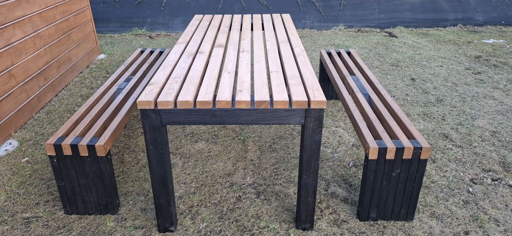 Zestaw ogrodowy w stylu loft