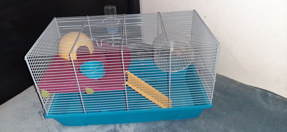 Gaiola hamster como nova