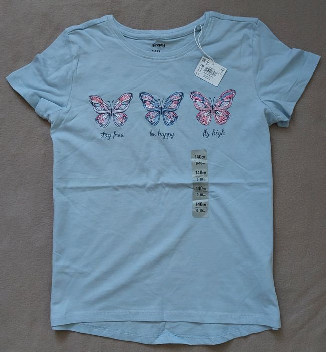 Nowa koszulka T-shirt bluzka 140