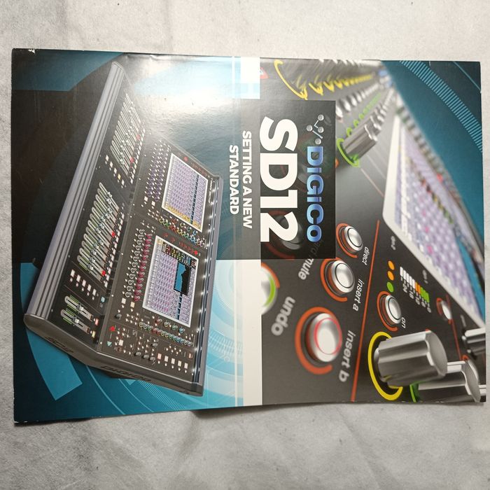 Продам рекламні буклети для мікшерської консолі DiGiCo SD12 96,