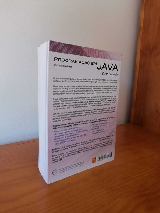 Livro Novo "Programação em Java - Curso Completo"
