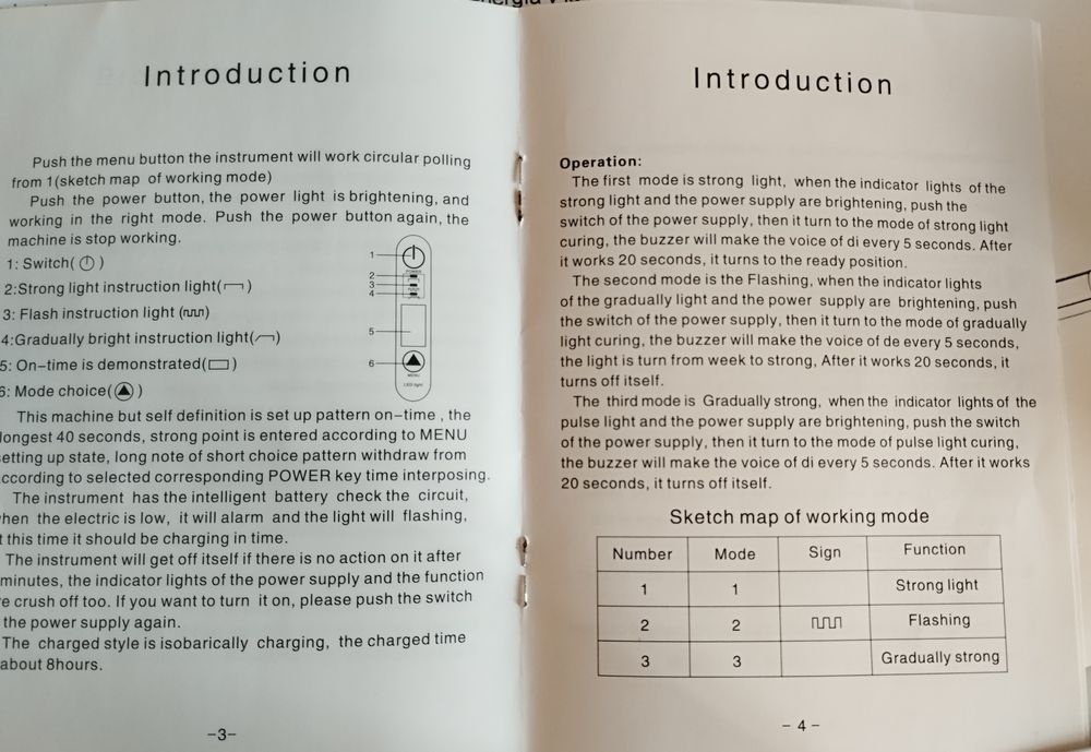 Fotopolimerizadores, Dentista