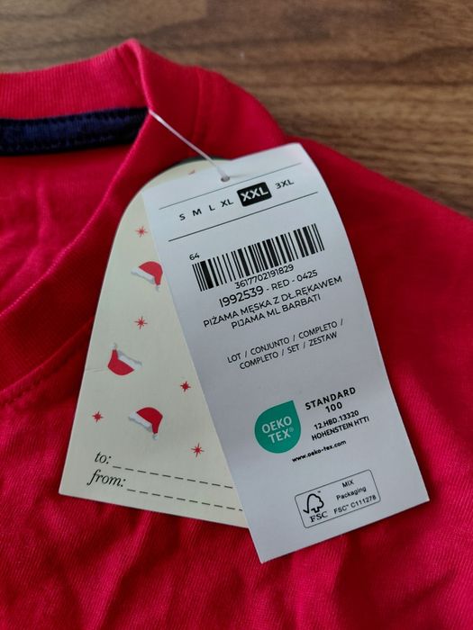 Piżama męska (góra)