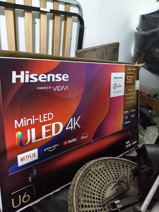 Smart TV Hisense 55 polegadas OLED 4k ultra hd