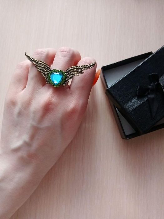 Кольцо "Сердце ангела"