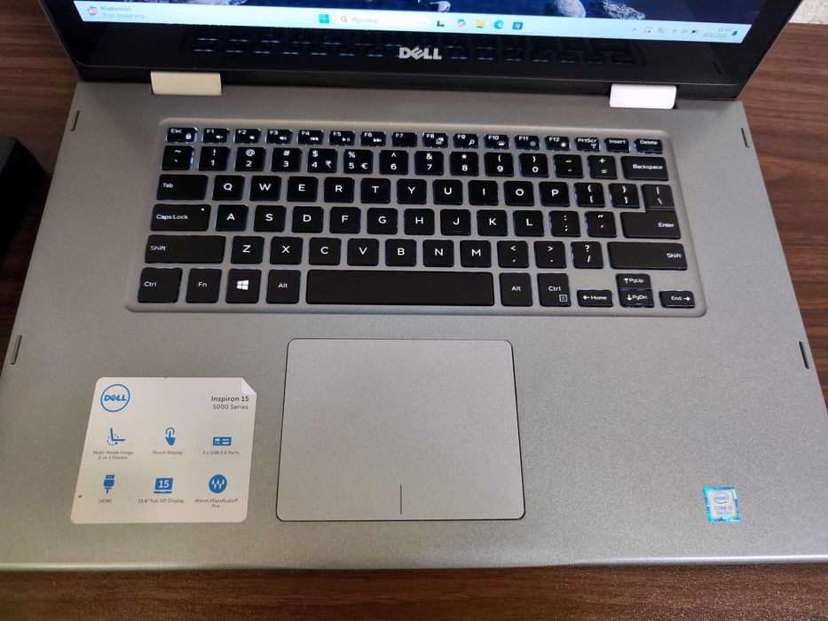 Dell Inspiron 5579 2-in-1/Dotykowy/ i5/12GB RAM/512GB/Nowa Bateria!