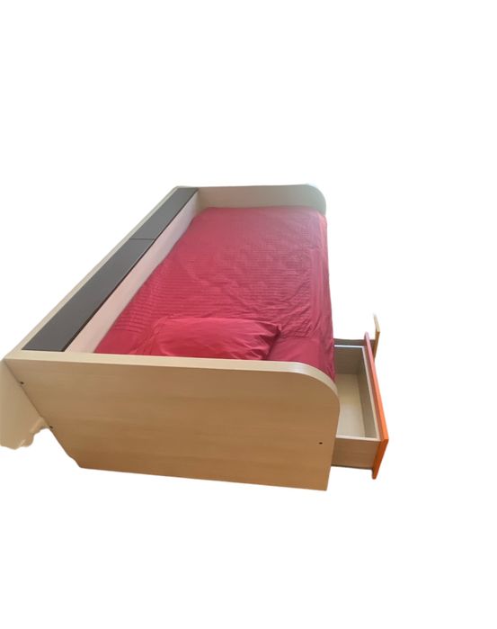 Cama solteiro com gavetas  c/ Nova