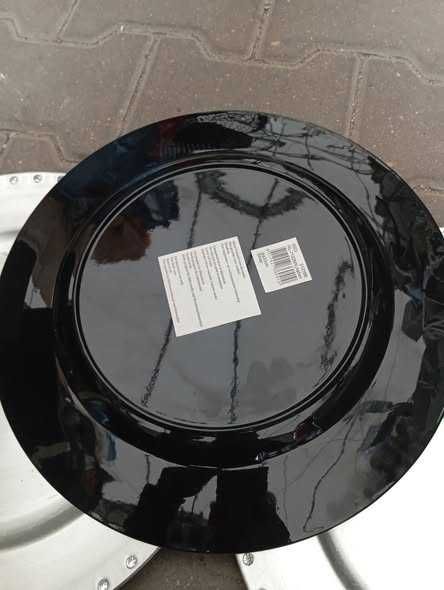 talerz z tworzywa wykończony diamencikami sted 33cm.