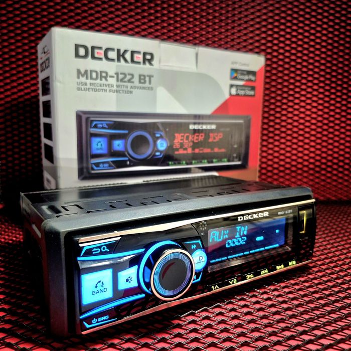 Автомагнітола DECKER MDR-122 BT