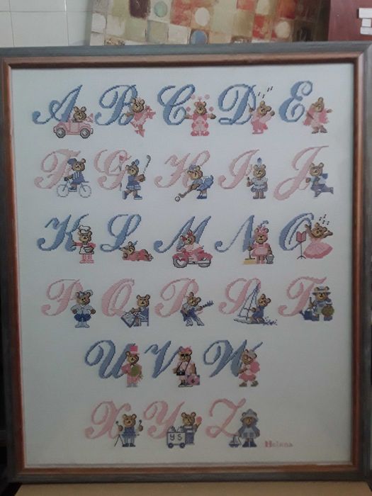 Quadro alfabético64354286326017121